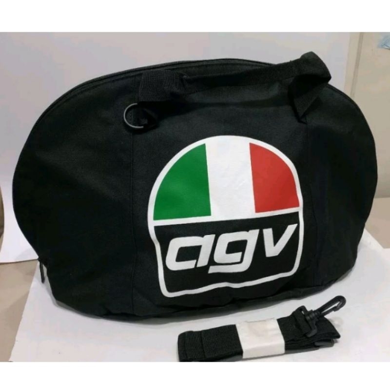 [賦格曲十三] 全新 AGV 安全帽專用提袋 安全帽袋 旅行袋 附背帶 防刮 高辨識度內層防刮及專用隔層 歡迎永和面交