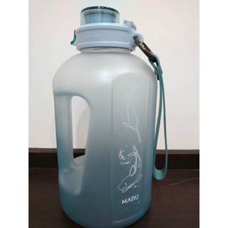 【Maru 丸山製研】1500ml 運動水壺/大容量水瓶/健身、戶外、辦公/防漏水/可裝氣泡水/可裝飲料