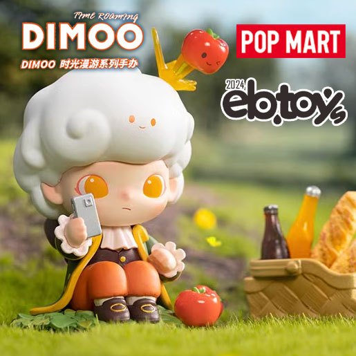 【扭蛋達人】POP MART DIMOO 時光漫遊系列 拍掉一個蘋果 開盒已拆袋 (現貨特價)-60