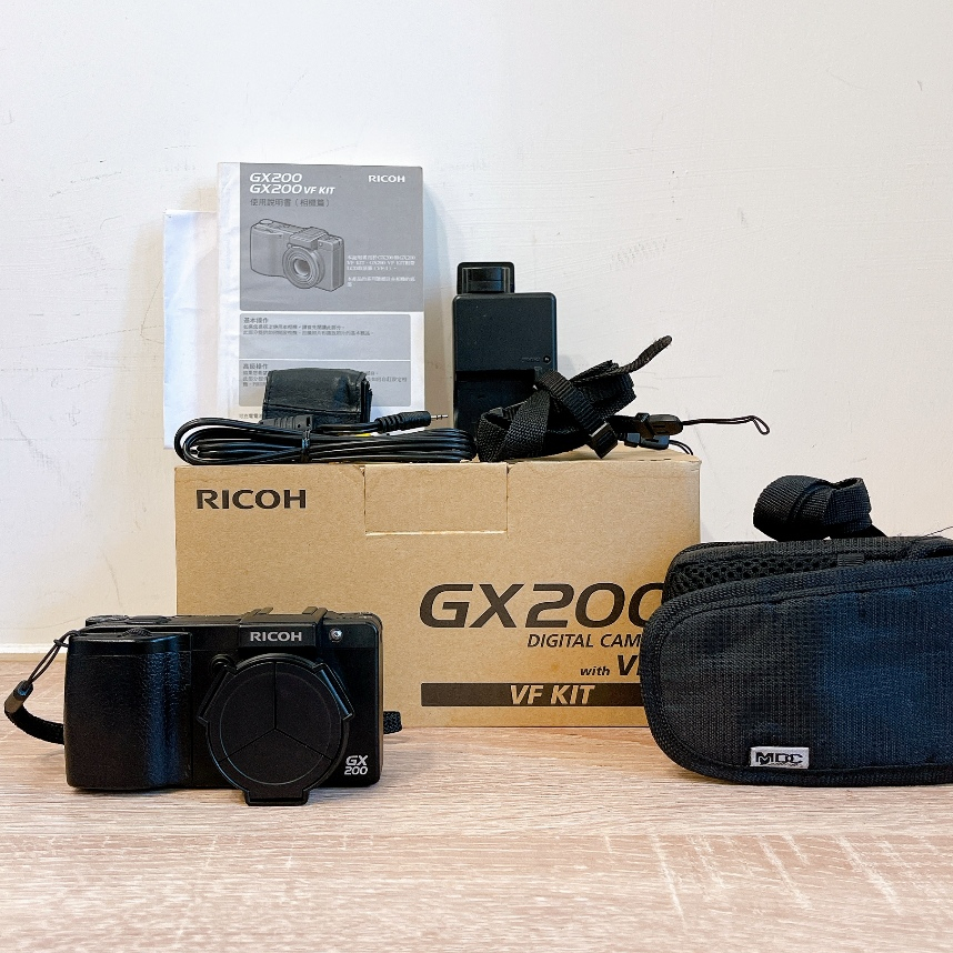 ( 類似GR III 數位相救 ) RICOH GX200 VF-1  理光 數位相機 二手 林相攝影 保固半年