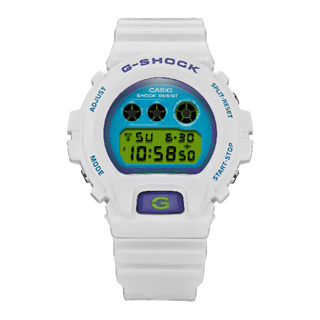 CASIO 卡西歐 DW-6900RCS-7 6900 系列 流行色彩風格設計腕錶 鮮豔藍 50mm