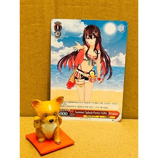 全新現貨 正版 WS hololive Summer 泳裝 HOL/WE44-34 N AZKi 卡片