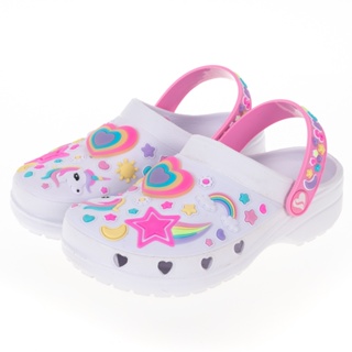 SKECHERS 童鞋 女童涼拖鞋系列燈鞋 HEART CHARMER - 308406LWMLT