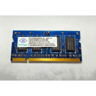 Nanya 南亞 DDR2 667 1GB 筆電用 DDR-II 記憶體