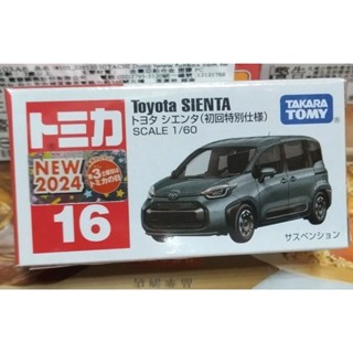 Tomica 16 No.16 TOYOTA SIENTA 初回