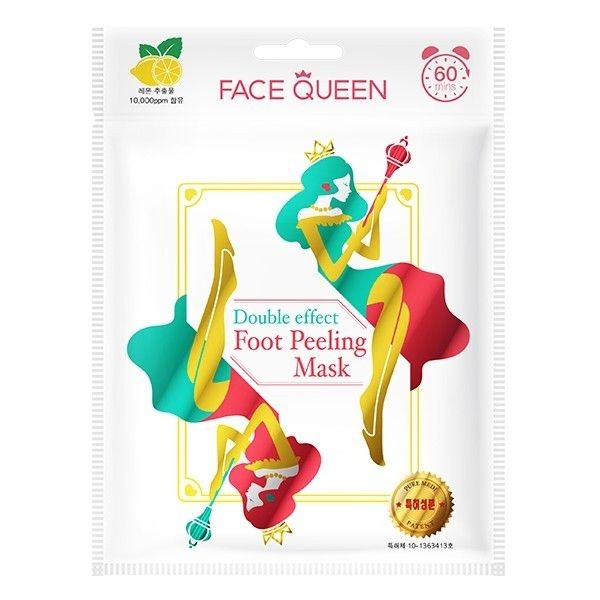 FaceQueen 神奇去角質雙效煥膚足膜(1入)【小三美日】D164677