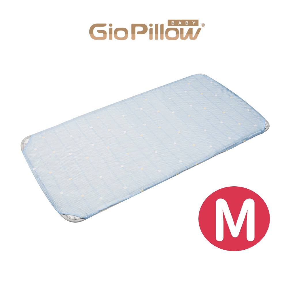 【團購專屬】GIO Pillow二合一有機棉超透氣嬰兒床墊M號60x120cm(中床) 寶寶透氣床墊【官方免運快速出貨】