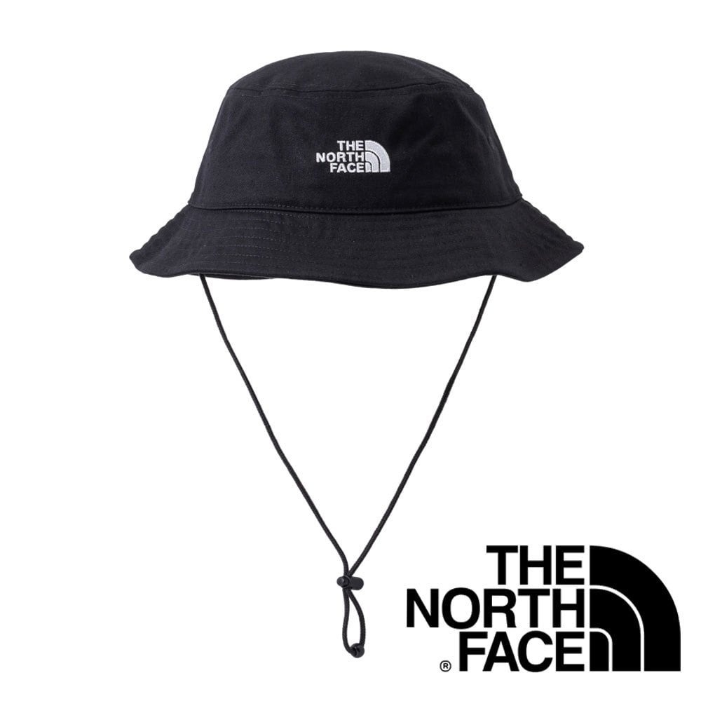 【THE NORTH FACE 美國】NORM BUCKET 漁夫帽『黑』NF0A7WHN