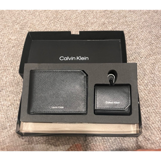 Calvin Klein 代購 短夾 皮包 錢包 男短夾 logo皮夾 禮盒組 多卡層 大鈔夾 短夾