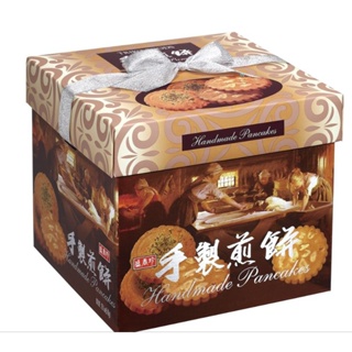 《盛香珍》手製煎餅綜合禮盒470g (花生+綠藻)   