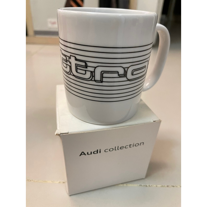 ［全新］德國原裝e-tron AudiSport馬克杯 咖啡杯 陶瓷杯