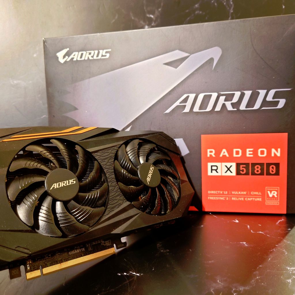 【二手良品】AORUS Radeon RX580 8G 技嘉