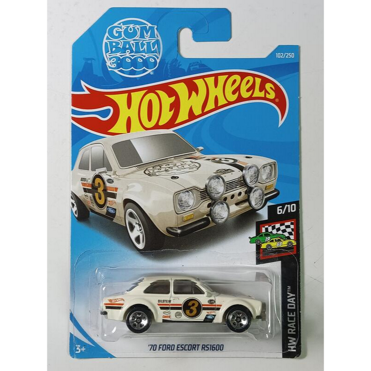 風火輪 Hot Wheels '70 FORD ESCORT RS1600