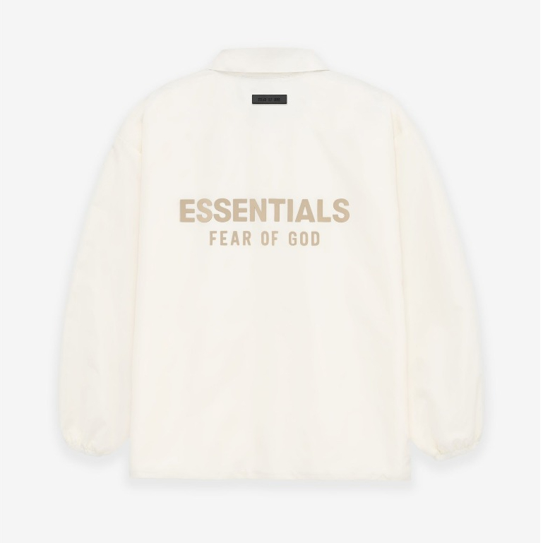 【AVA 】ESSENTIALS Coaches Jacket 硅膠立體字 教練外套 雲舞白【正品保證】