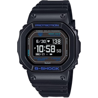 CASIO 卡西歐 G-SHOCK 多功能藍芽太陽能運動電子錶 手錶-黑 DW-H5600-1A2