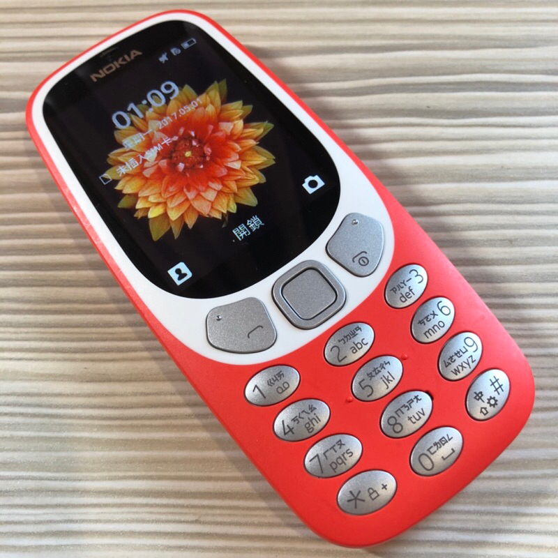 Nokia 3310 3G 橘色 二手手機 備用機