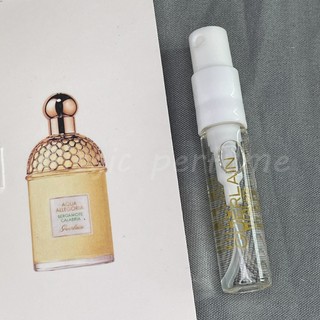 嬌蘭 香檸檬 2ml香水樣品試用裝Guerlain Aqua Allegoria Bergamote Calabria