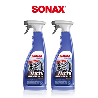 SONAX 鐵粉加強清潔極致鋼圈精750ml PLUS增強版 贈洗輪圈綿 溫和除汙 不傷輪圈 落塵 輪框清潔 輪胎 機車