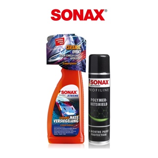 SONAX PNS石英鍍膜(7車量) + SS+極致防水鍍膜Plus 750ml 2023全面升級 好操作 輪圈鍍膜
