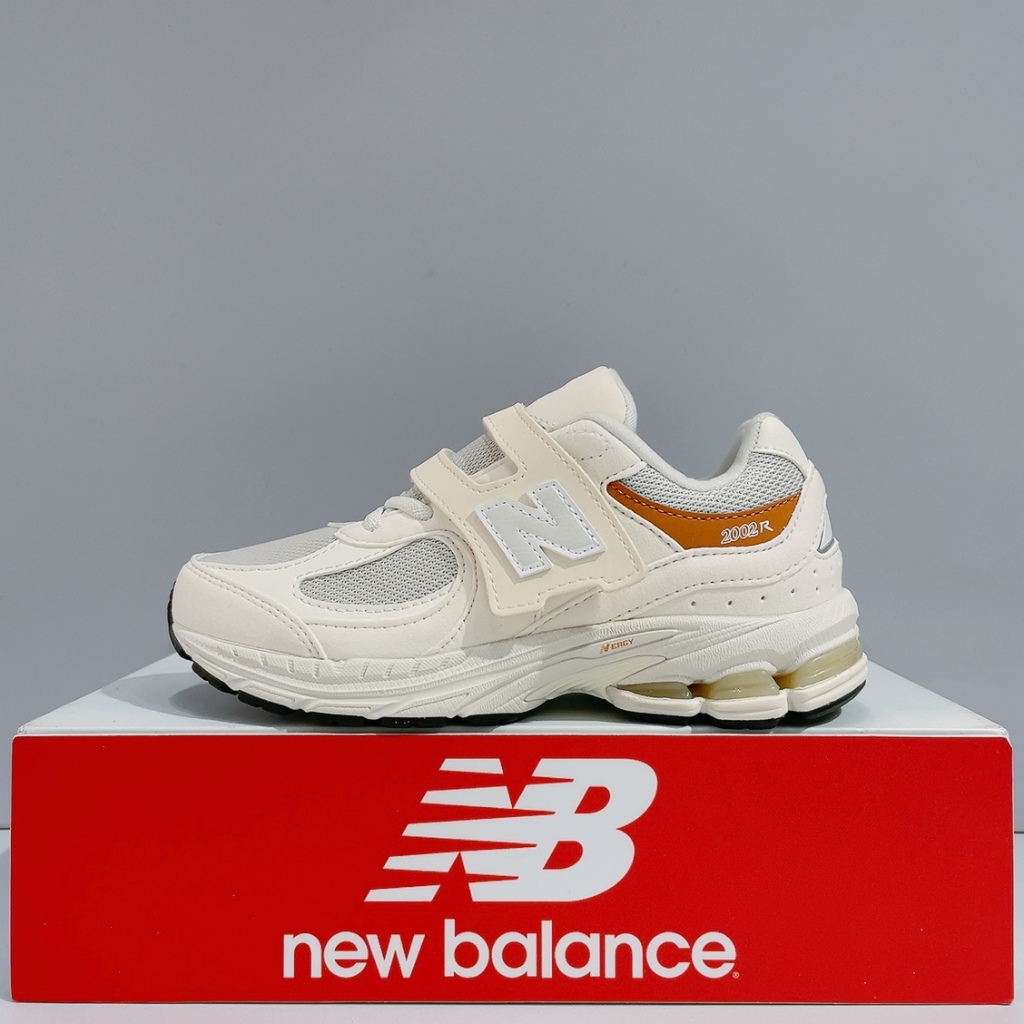 New Balance NB 2002R 中童 白色 寬楦 魔鬼氈 緩震 運動 休閒鞋 慢跑鞋 PV2002SR