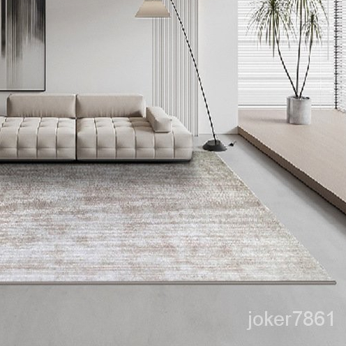 新品大促 廠傢直銷高品質高級NX新西蘭羊毛加絲地毯竹縴維手工地毯客廳臥室意式設計茶幾毯地毯 防滑地墊
