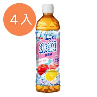 泰山 冰鎮 水果茶 535ml(4入)/組【康鄰超市】