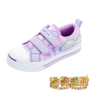 ARNOR 動物派對(恐龍) 童鞋 帆布鞋 渲染紫/ASKC40217/K Shoe Plaza