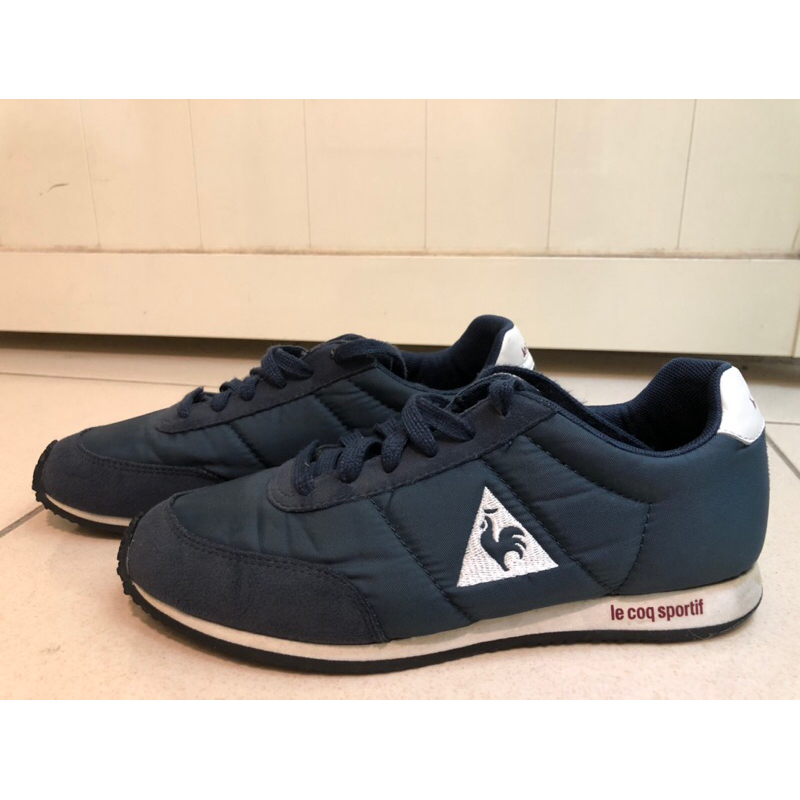 二手LE COQ SPORTIF 法國公雞鞋-23.5藍色