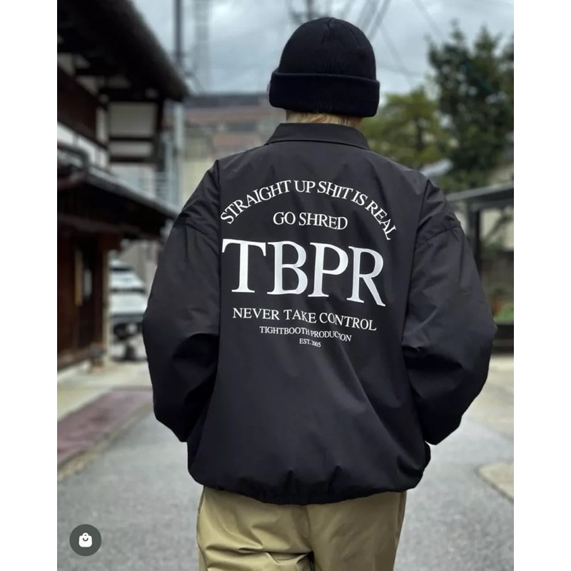 日本TIGHTBOOTH PRODUCTION TBPR 教練夾克 外套 防風 潮流 日單
