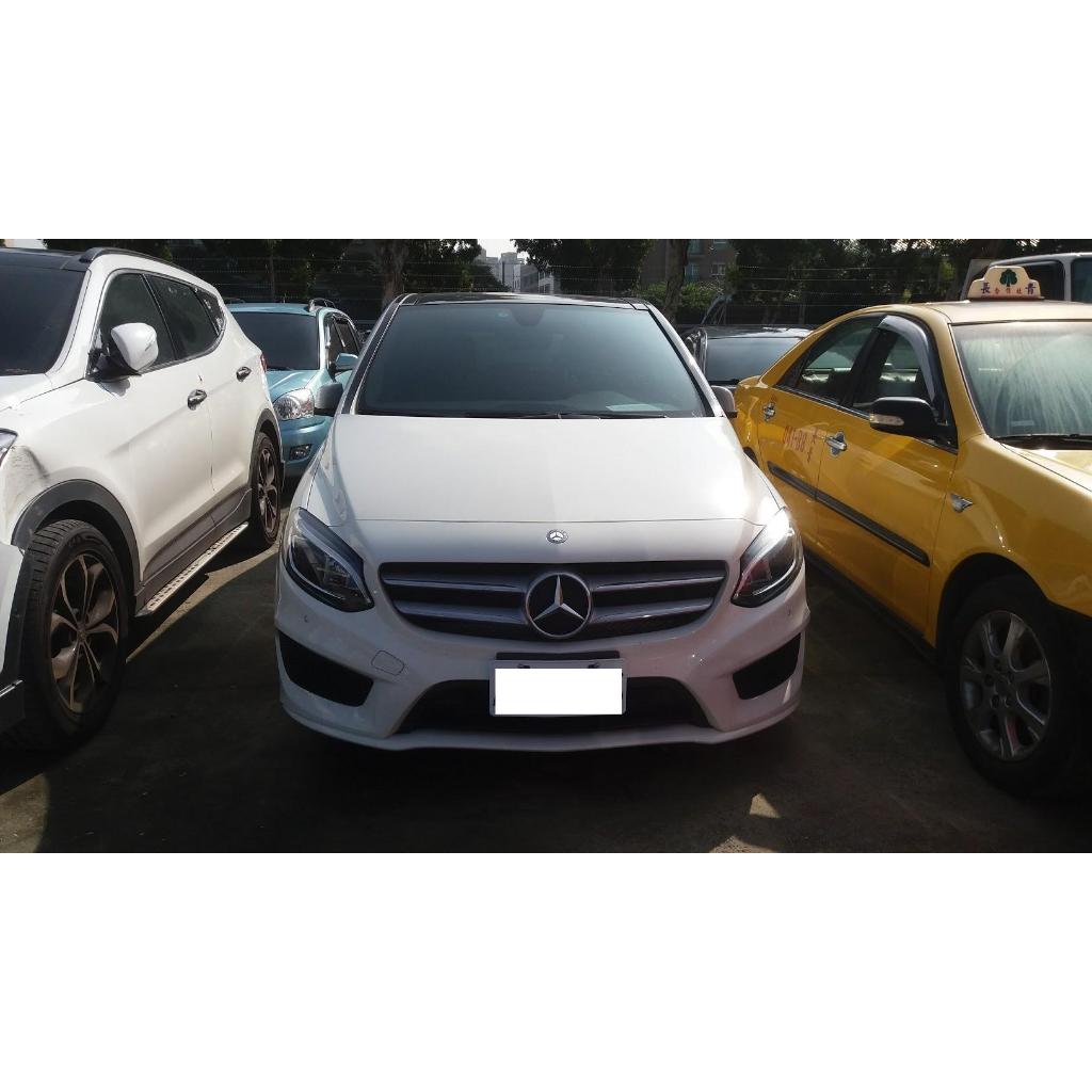 中古車 2012 BENZ B200 白色 跑六萬 休旅車 專賣 一手 自用 代步車 轎車 三門 五門 掀背 旅行車