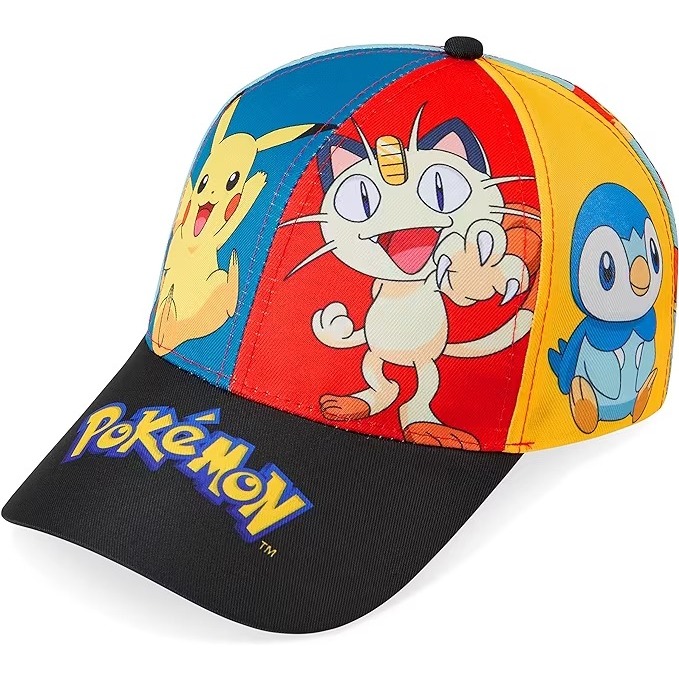 預購 🚀空運🚀英國專櫃  寶可夢 pokemon  棒球帽 帽子 兒童帽子 皮卡丘 小火龍 傑尼龜
