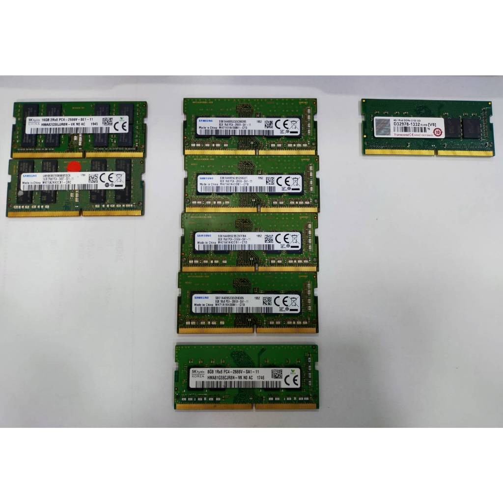 PC4 DDR4 2400/2666/2133 4GB / 8GB /16GB 筆記型電腦 記憶體