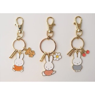 🎏現貨🎏 米菲兔 金屬鑰匙圈 兔子 小熊 櫻桃 花朵 鑰匙圈 日本代購 miffy 吊飾 療癒 交換禮物