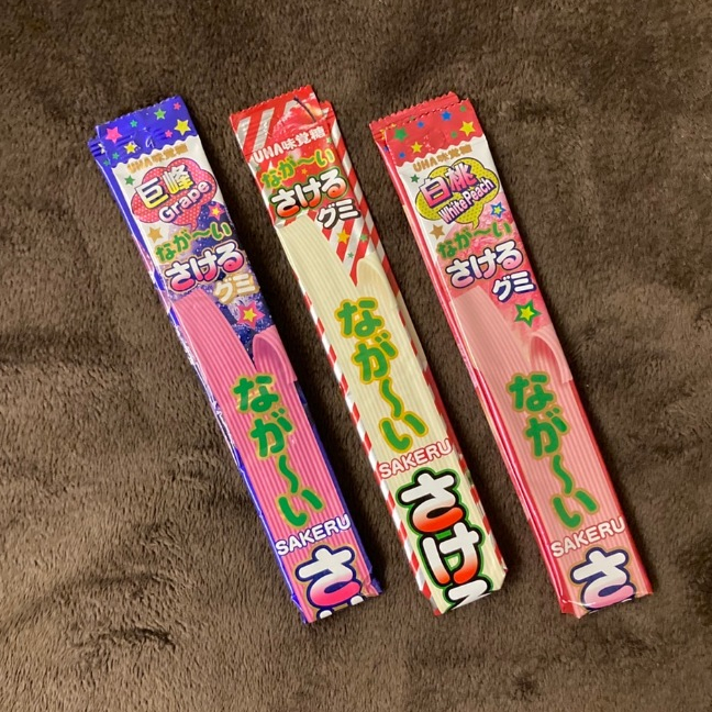 [破盤激安價] 日本 UHA 味覺糖 撕吧 好長軟糖 葡萄 蘋果 水蜜桃吧