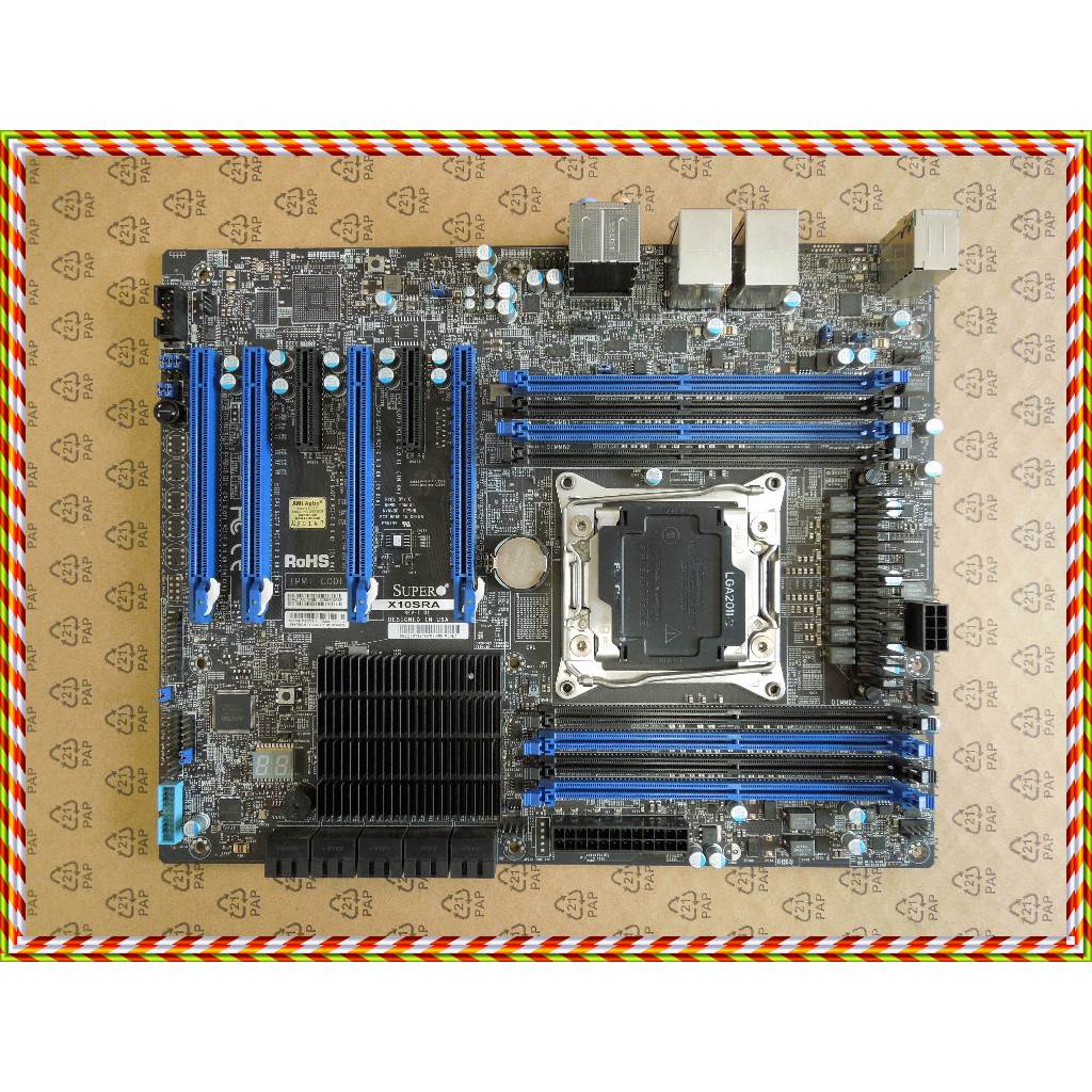 SUPERMICRO X10SRA LGA2011-3 ATX Server 主機板, 適用Xeon E5-2600V3