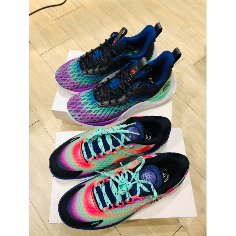 UNDER ARMOUR Curry10 US11   Curry1 low  flotro US10.5