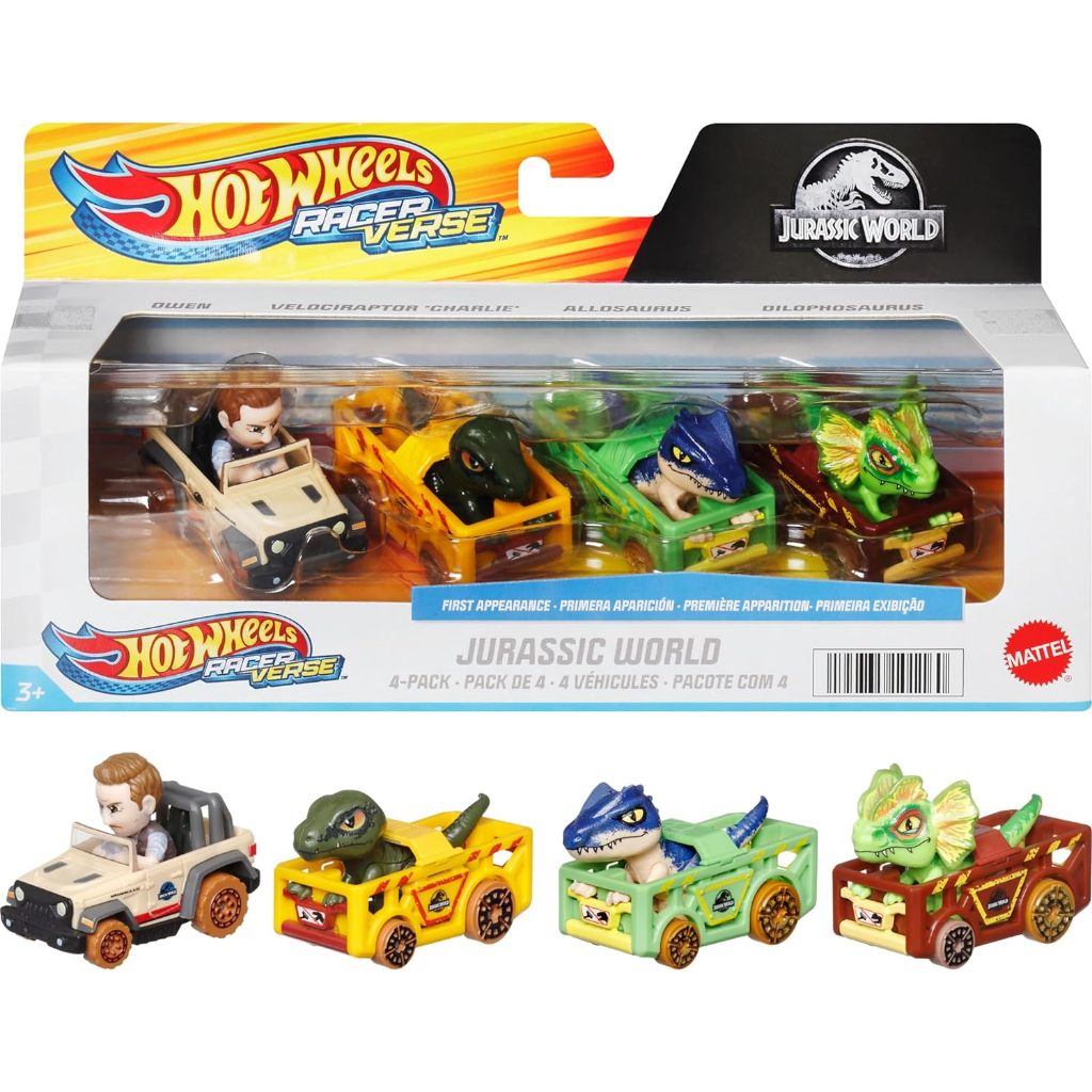 預購 ❤️正版❤️美國專櫃 Hot Wheels Jurassic World 車車 玩具 車子 1:64侏羅紀公園