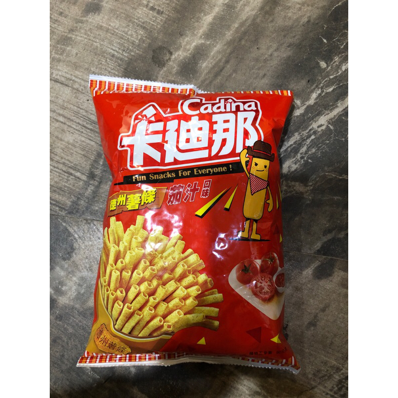 卡迪那德州薯條茄汁口味90g大容量