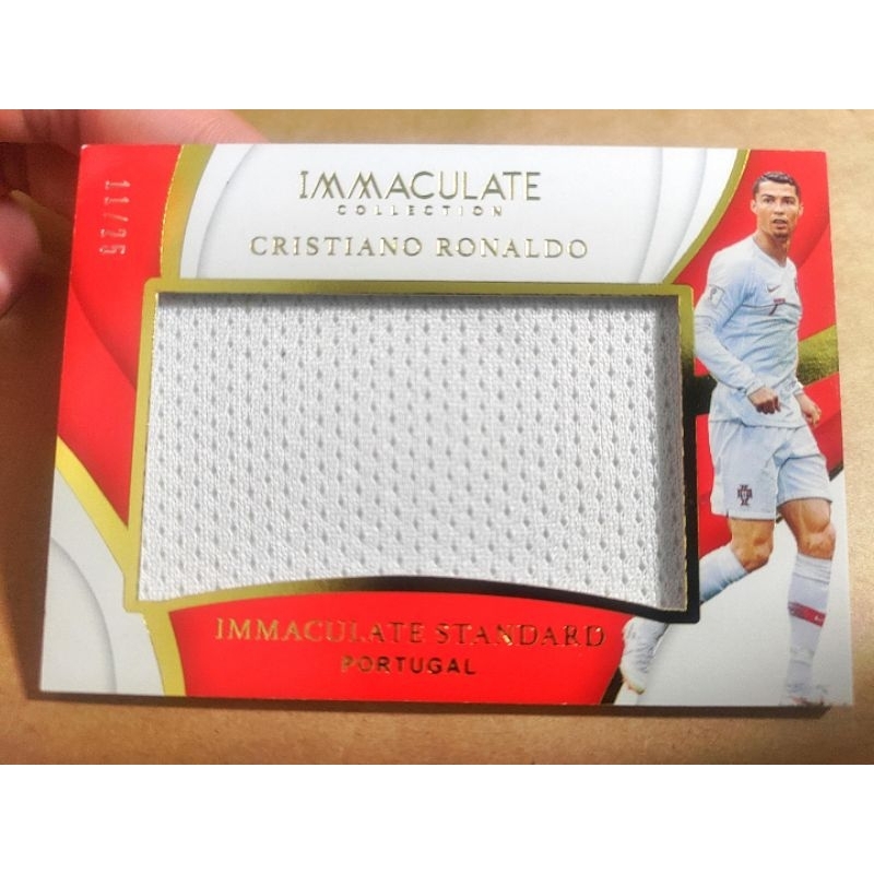 🔥超低限量25張 穿過的球衣🔥2018-19 大國寶 葡萄牙 C羅 Cristiano Ronaldo 球員卡 球衣卡