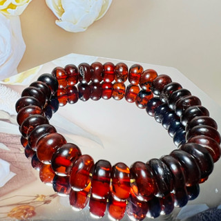 📿貝蒂の城堡📿波蘭 琥珀 血珀 算盤珠 手串 手珠