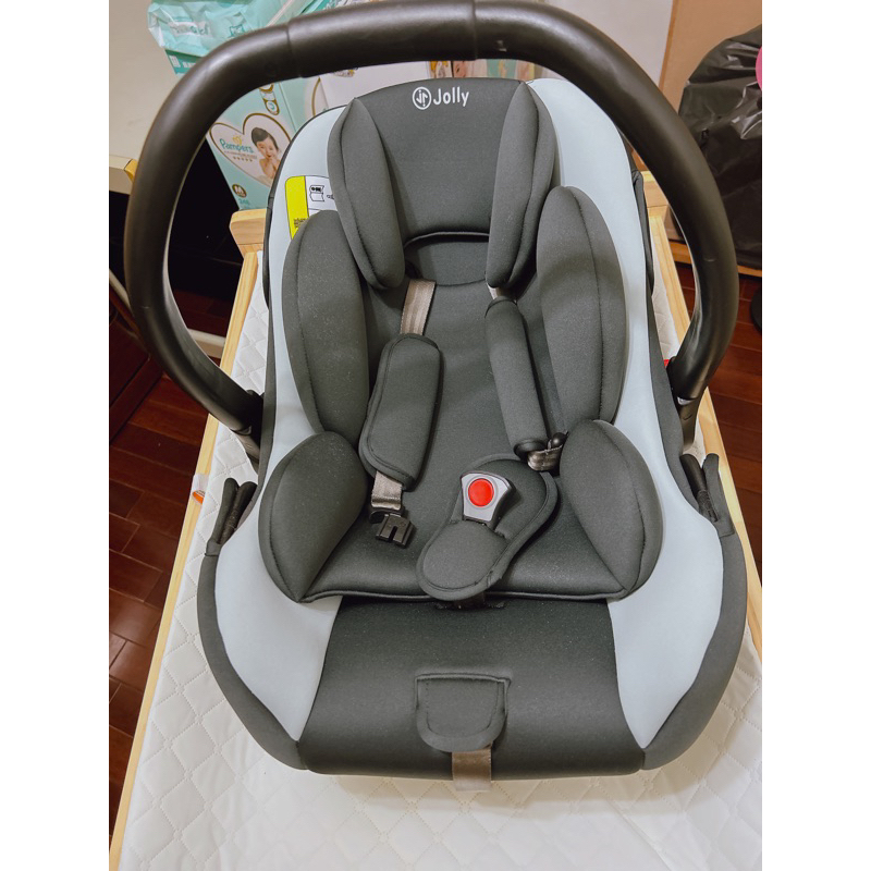 二手商品轉售 JOLLY 嬰兒斜躺搖籃（JL-DK791)（含推車轉接器）九八新