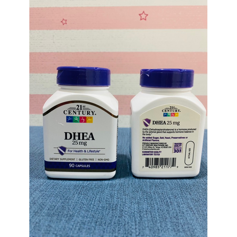 21ST CENTURY DHEA 25mg 90顆裝