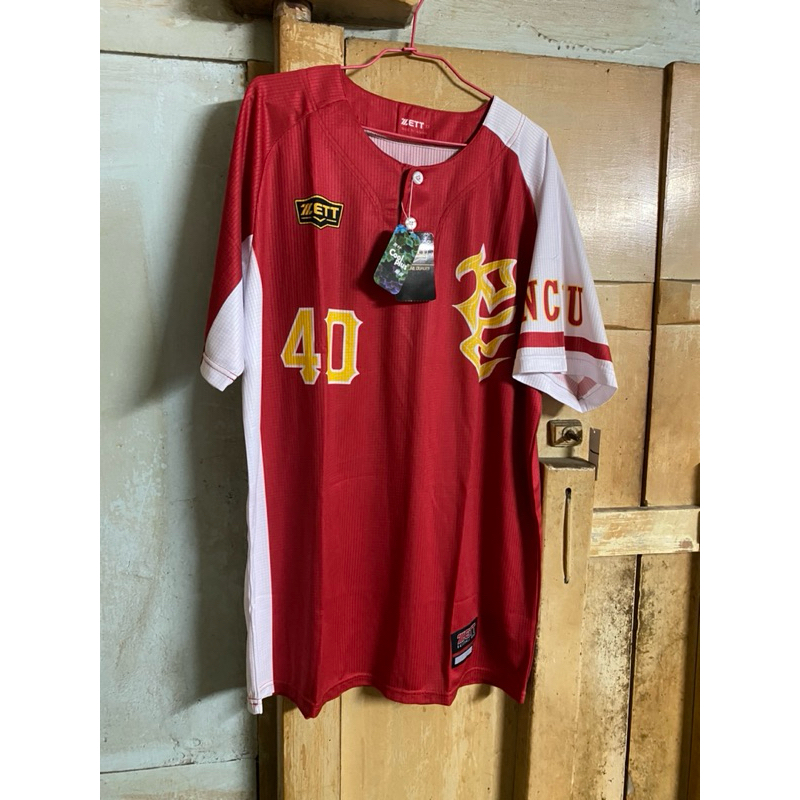 ZETT NCYU 嘉義大學棒球隊40號全新客製棒球球衣