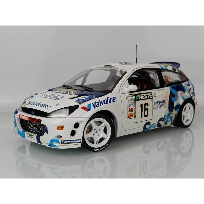 原廠Action 1:18(1/18) Ford Focus WRC Rally 2000 福特 拉力賽車 模型車