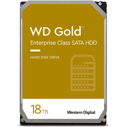 Western Digital WD GOLD 金標 3.5吋 18TB SATA3 企業專用硬碟機