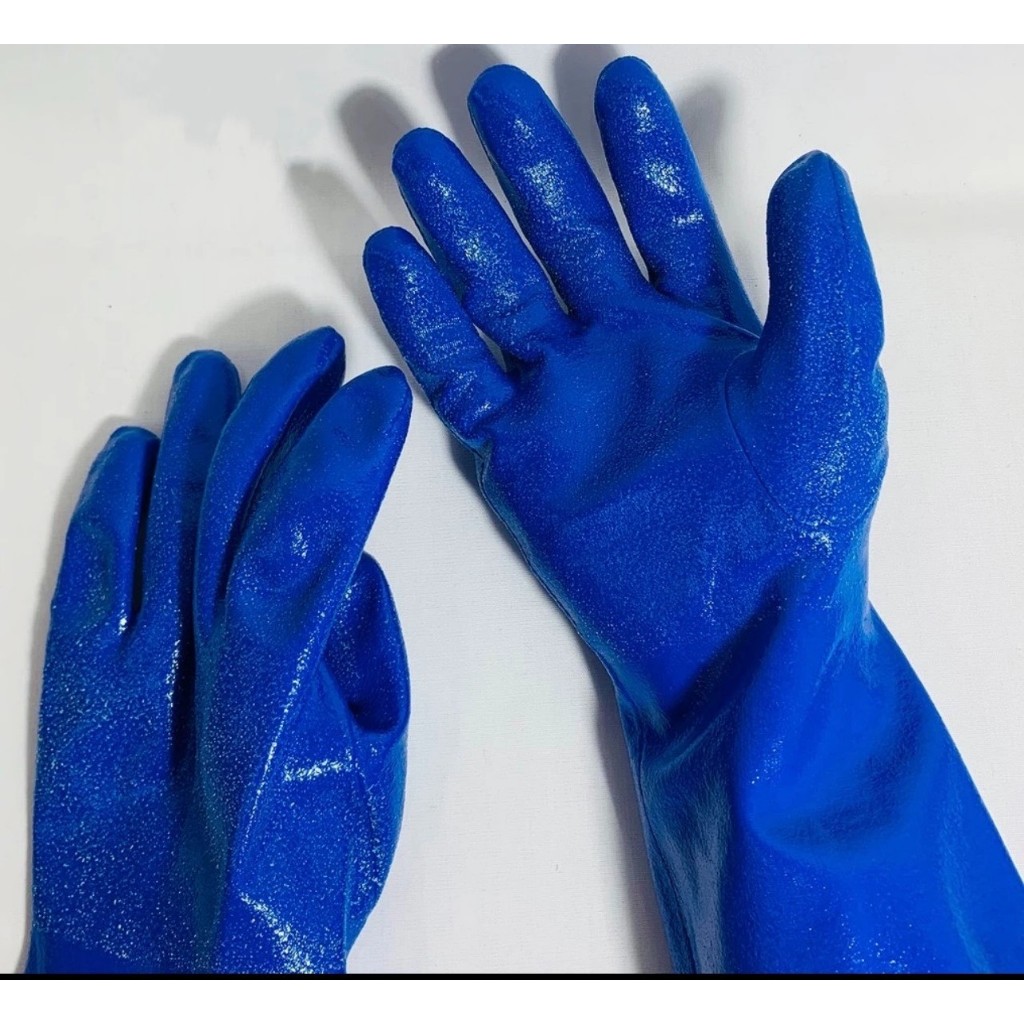 真耐優合成橡膠手套真耐優新素材耐油耐甲苯耐酸鹼手套塑膠手套 防水手套