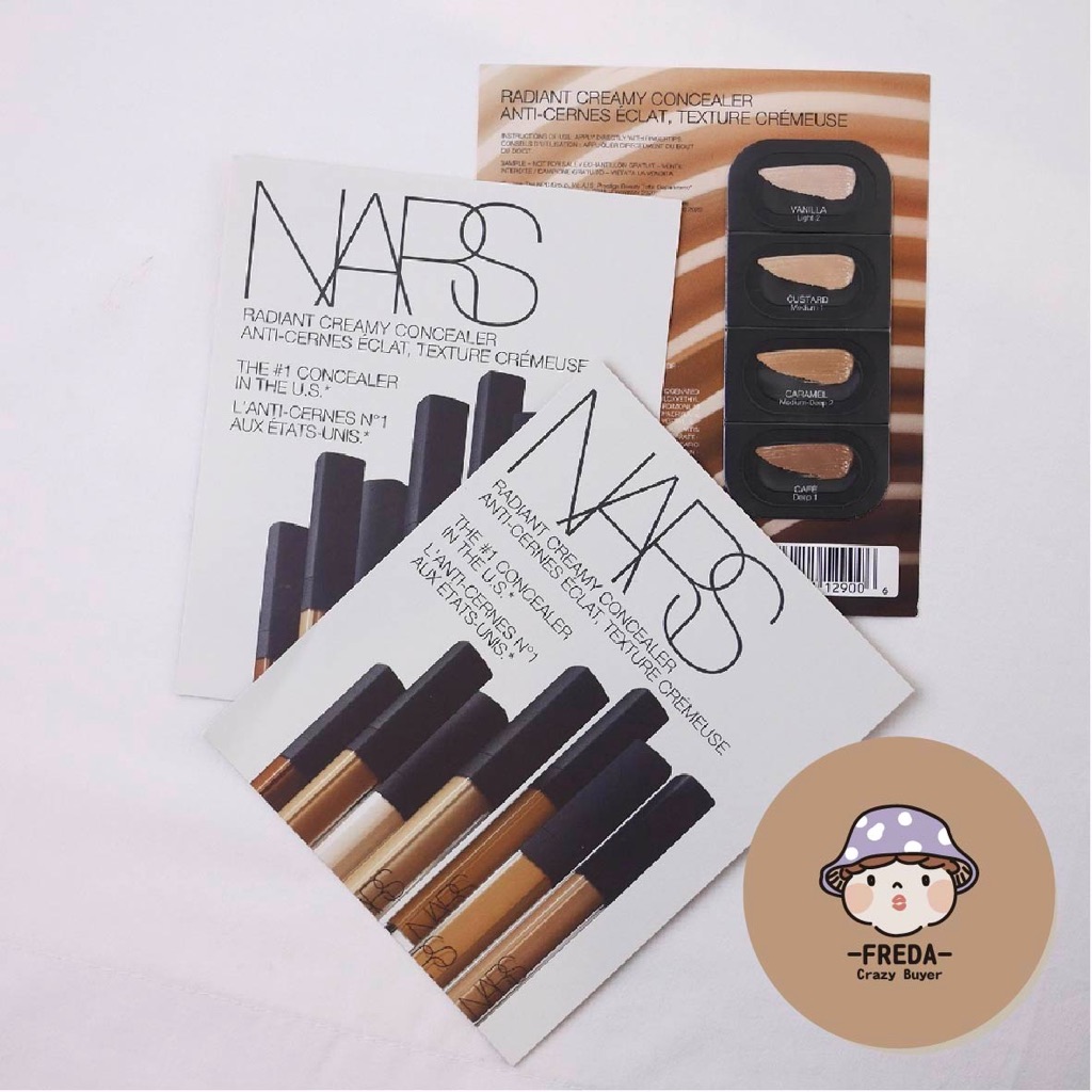 肥達代購 🍄 現貨 NARS 妝點甜心遮瑕蜜 試色卡 遮瑕膏 遮瑕液 遮瑕 小樣