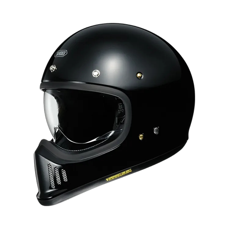 SHOEI EX-ZERO BLACK 黑 素色 全罩安全帽 山車帽 美式 越野 復古 安全帽 越野安全帽 EXZERO