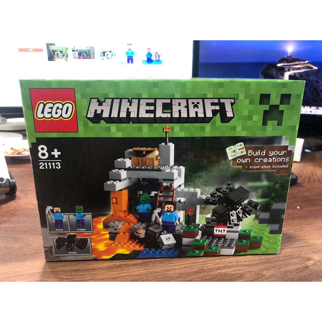 Lego 21113 minecraft 創世神 盒況不好 當無盒賣