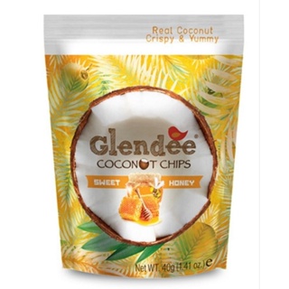 Glendee 椰子脆片 - 蜂蜜 口味 40g